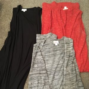 Lot of small Joy vests LuLaRoe